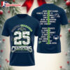 Seahawks Nfc West Division Champs 2026 Print 3D Shirt