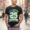 Seattle Seahawks 2025 NFC West Division Champions 25 Shirt 2