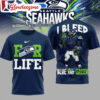 Seattle Seahawks 2026 Built on Loyalty Limited Edition 3D Shirt