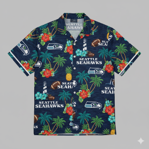 Seattle Seahawks Hawaiian Shirt