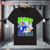 Seattle Seahawks Jason Myers Throwback Style Graphic Shirt 1