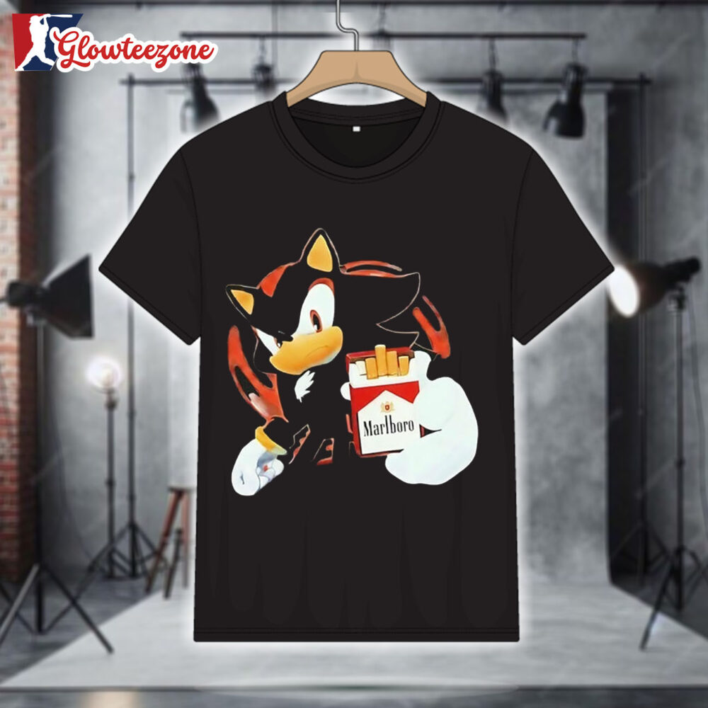 Shadow The Hedgehog Marlboro Red Shirt 1