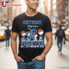 Snoopy and Charlie Brown Detroit Tigers Baseball Forever Not Just When We Win Shirt 2