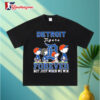 Snoopy and Charlie Brown Detroit Tigers Baseball Forever Not Just When We Win Shirt 3