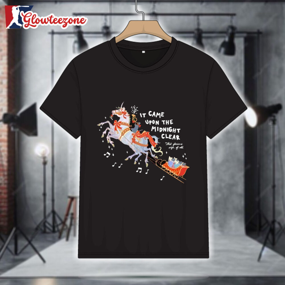 Sufjan Stevens Christmas It Came Upon the Midnight Clear Shirt 1