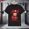 Tampa Bay Buccaneers Betty Boop Football T Shirt 1