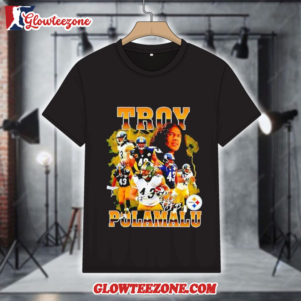 Troy Polamalu Pittsburgh Steelers vintage 90s 2026 Shirt 1