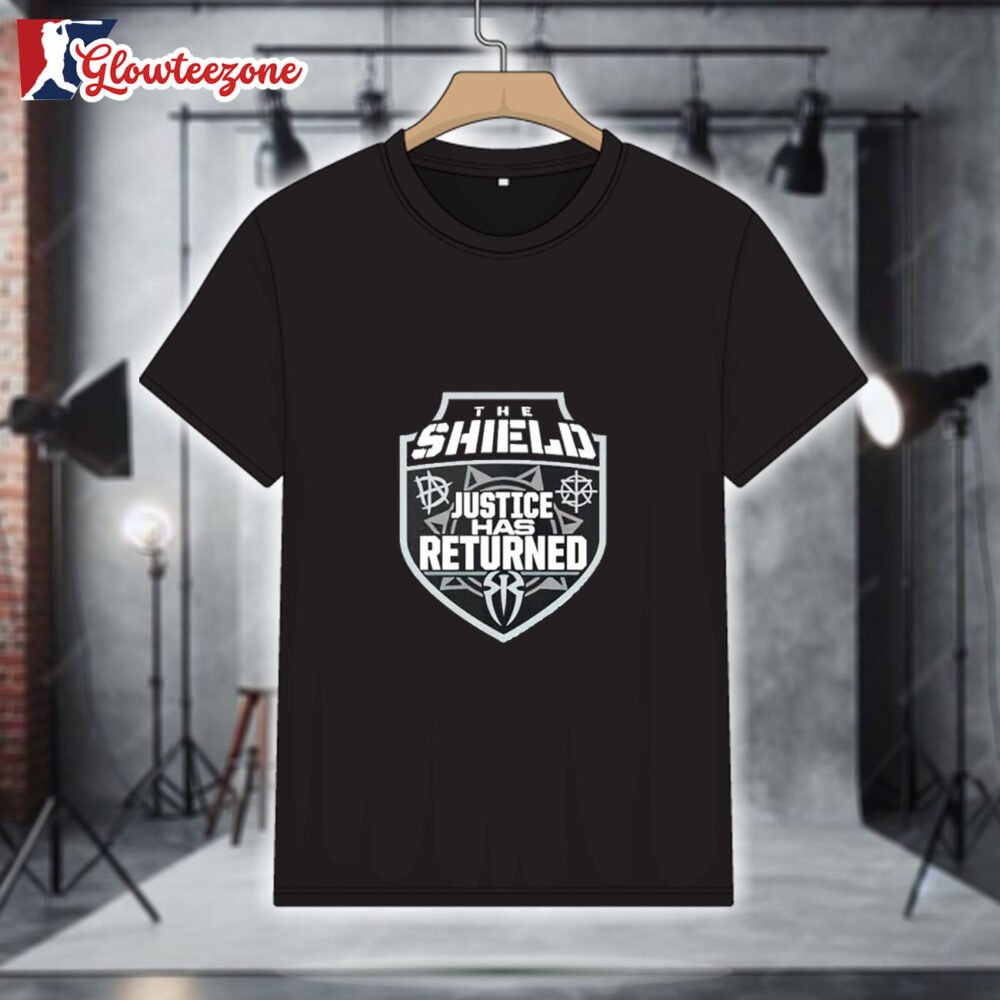 WWE the Shield Justice Has Returned Shirt 1