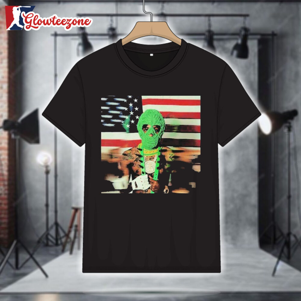 YoungBoy Never Broke Again To Release Album On July 4th Make America Slime Again American Flag T Shirt 1