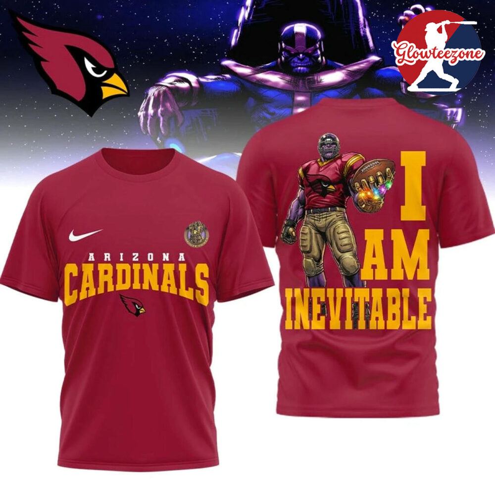 Arizona Cardinals Thanos 3D Shirt