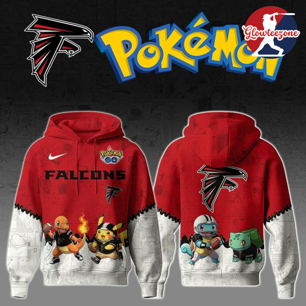 Atlanta Falcons x Pokemon Limited Edition Hoodie