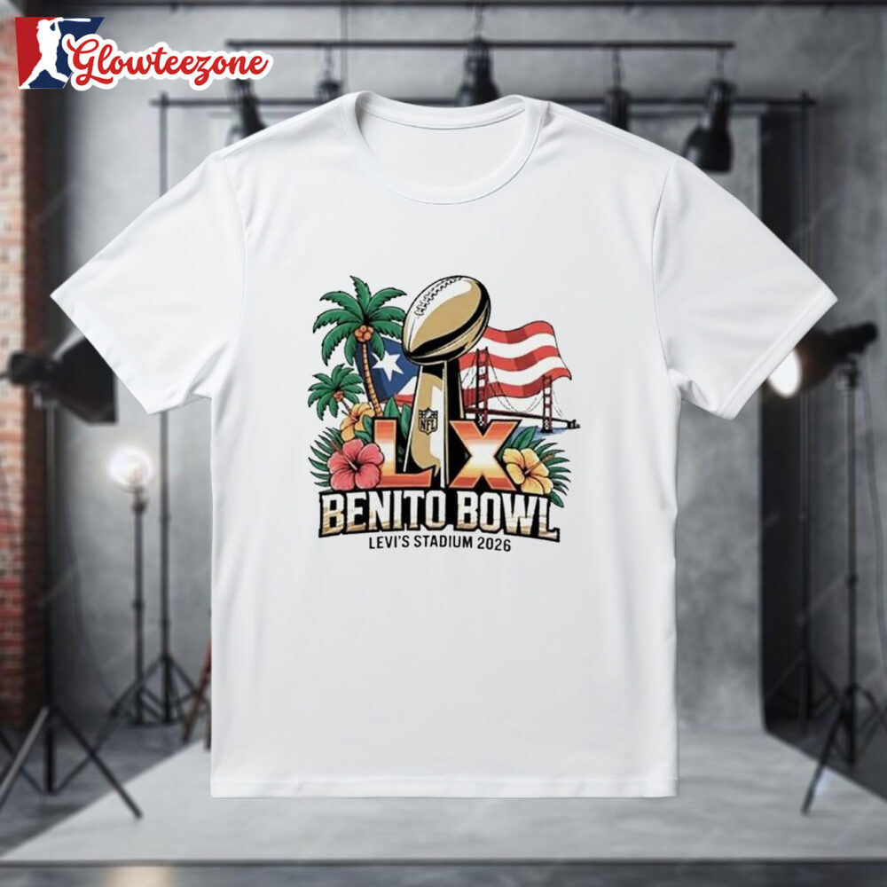 Bad Bunny Super Bowl LX Benito Bowl Logo Shirt 1