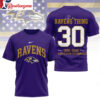 Baltimore Ravens 2026 Nfl Legacy Tee Its A Ravens Thing 1996 2026 Thank You For The Memories All Over Print Shirt