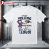 Betty Boop I'm Not Yelling Im A Baltimore Ravens Girl We Just Talk Loud Shirt 1