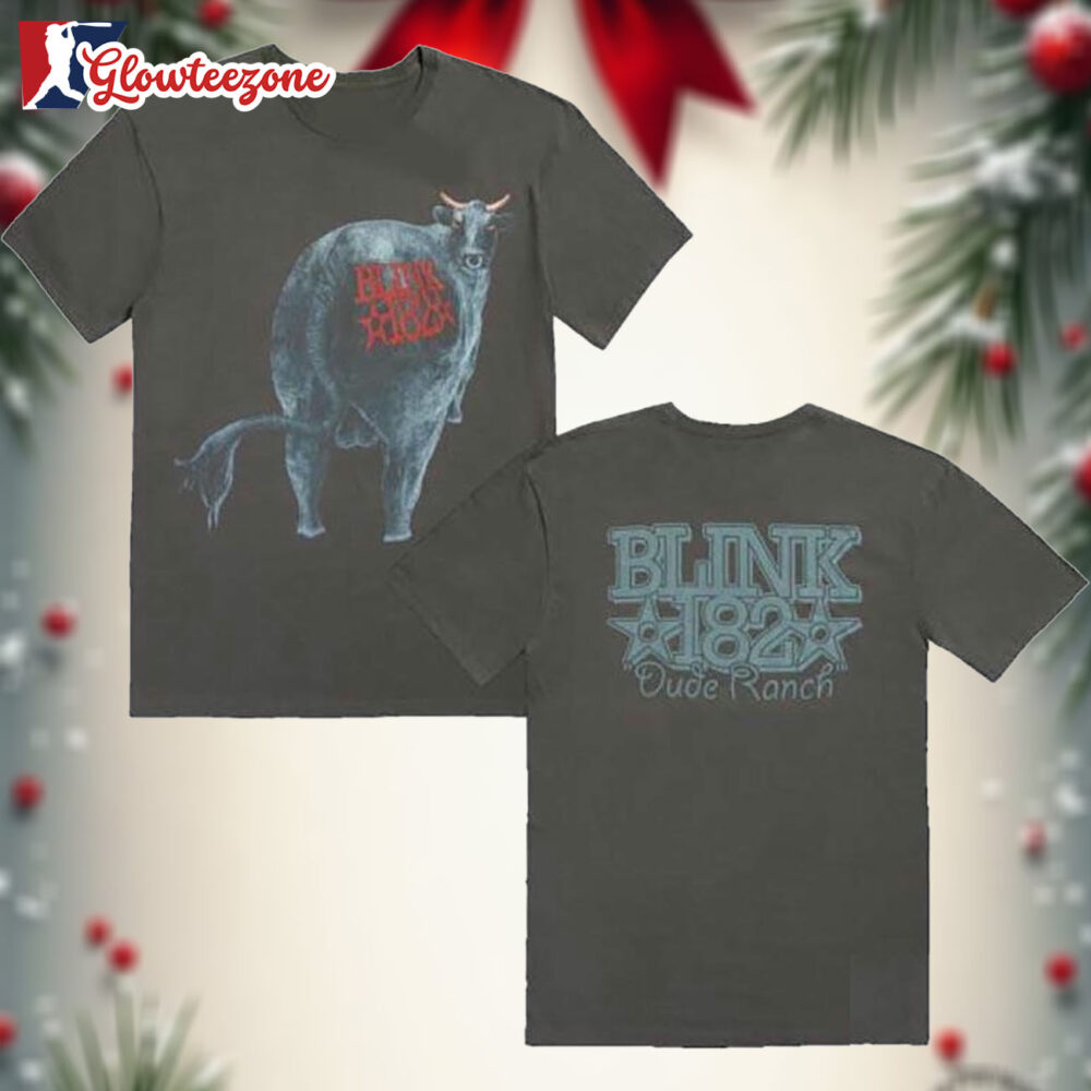 Blink 182 Merch Store Dude Ranch Two Sided Shirt