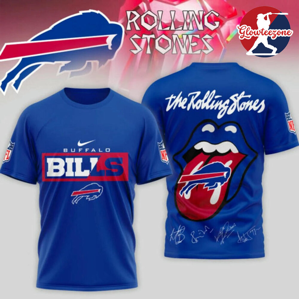 Buffalo Bills x The Rolling Stones Limited Edition Shirt