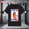 Chelsea Green Seattle Seahawks I Want You As A Patrihot T shirt 1