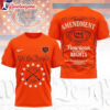 Chicago Bears NFL We The People 1779 2nd Second Amendment Logo All Over Print Shirt