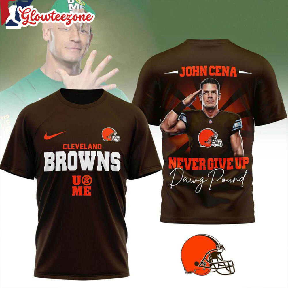 Cleveland Browns NFL John Cena Fan Special New All Over Print Shirtxxx