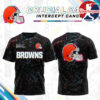 Cleveland Browns X Crucial Catch Intercept Cancer Two Sided Shirt