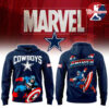 Dallas Cowboys Captain America Marvel Special Edition Hoodie