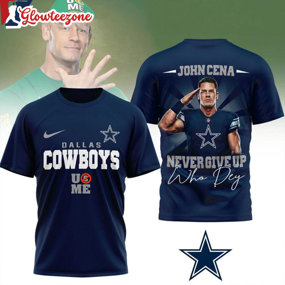 Dallas Cowboys NFL John Cena Fan Special New All Over Print Shirtxxx