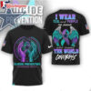 Dallas Cowboys NFL x Suicide Prevention Awareness Teal And Purple 3D T Shirt Sweatshirt Hoodie
