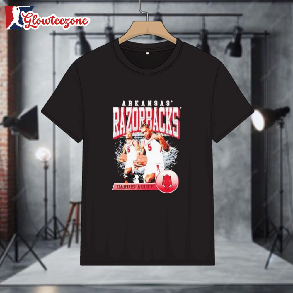 Darius Acuff Jr Arkansas Razorbacks T Shirt Sweatshirt Hoodie 1