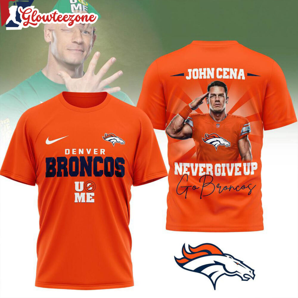 Denver Broncos NFL John Cena Fan Special New All Over Print Shirtxxx