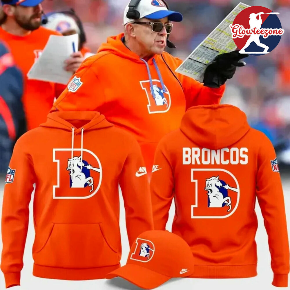 Denver Broncos Throwback Edition For Fan Hoodie