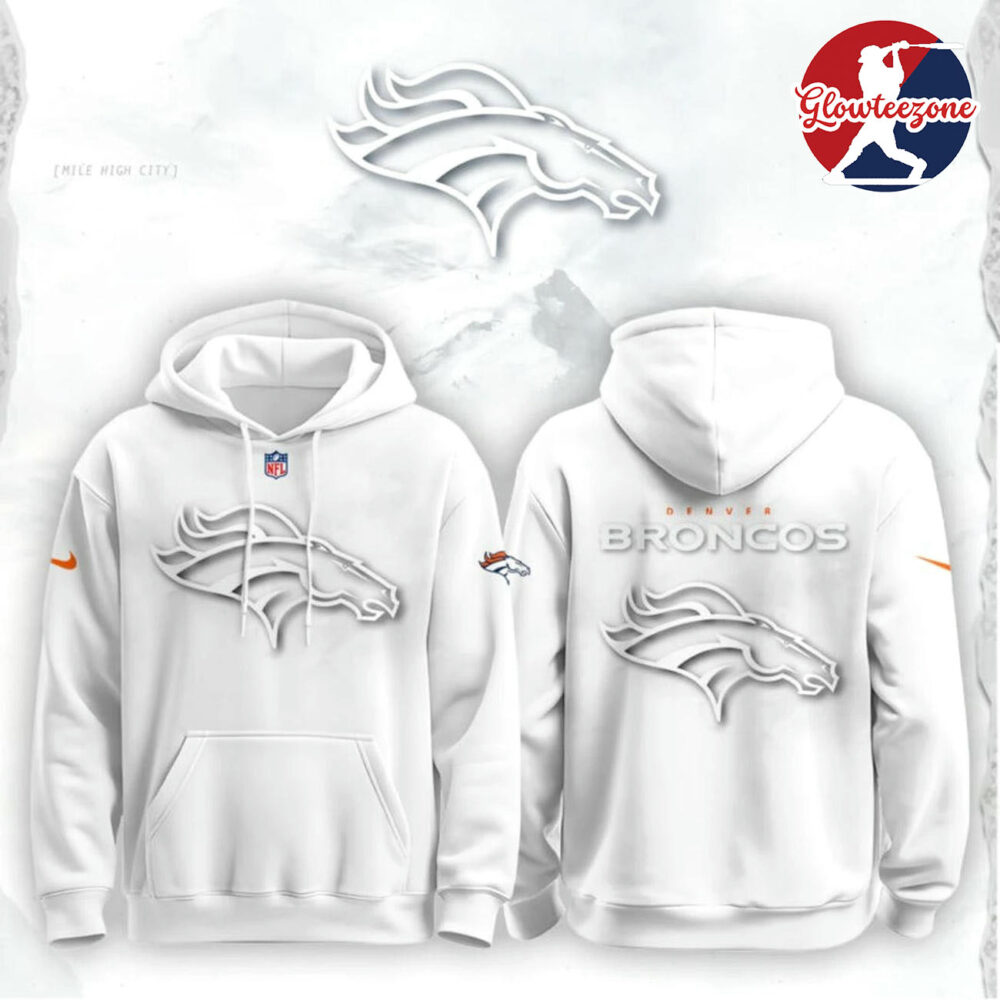 Denver Broncos Whiteout Limited Edition Hoodie