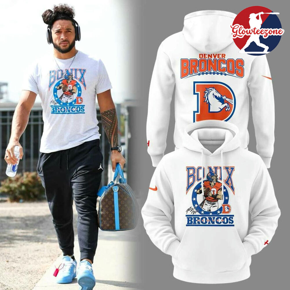 Denver Broncos x Bo Nix Limited Edition Hoodie