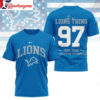 Detroit Lions 2026 Nfl Legacy Tee Its A Lions Thing 1929 2026 Thank You For The Memories All Over Print Shirt