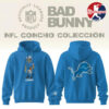 Detroit Lions x Bad Bunny Edition Blue Hoodie