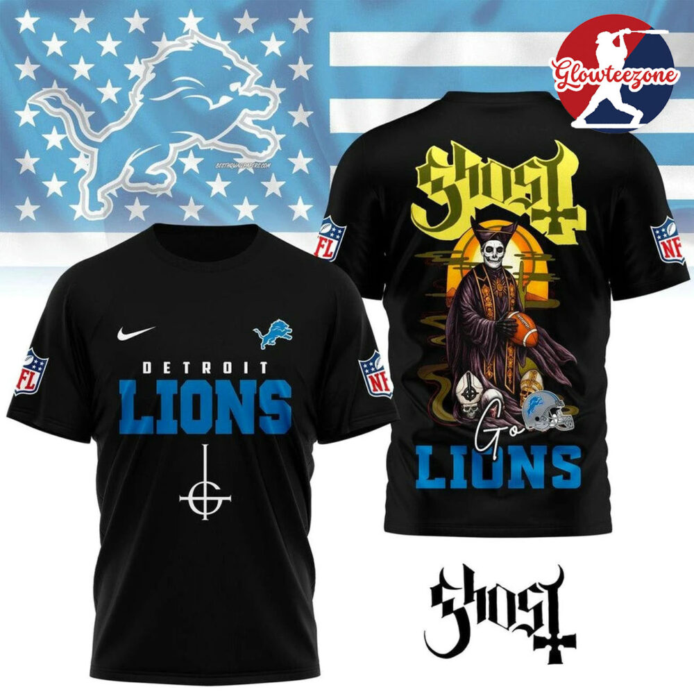 Detroit Lions x Ghost Band Special Ediiton Shirt