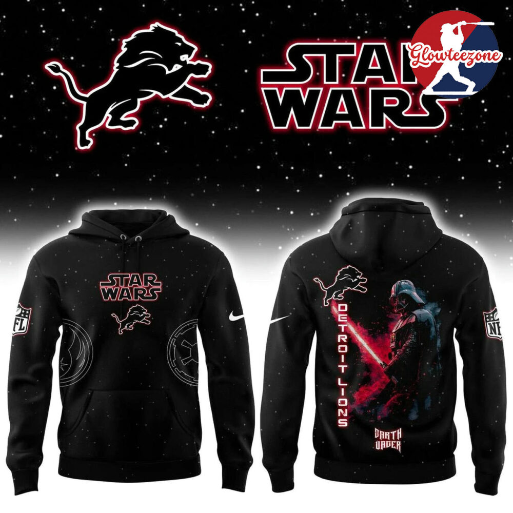 Detroit Lions x Star War Vader Limited Edition Hoodie