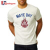 Drake Maye Day New England Patriots Football Blue Red Style Shirt 2