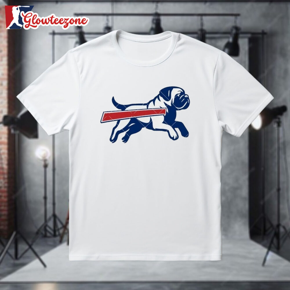 English Mastiff Buffalo Bills Logo Dog T shirt 1