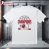Georgia Bulldogs 2025 Sec Football Champions Score T Shirt Sweatshirt Hoodie 1