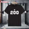 Glen Powell College Football Player Chad Powers 200 Shirt 1