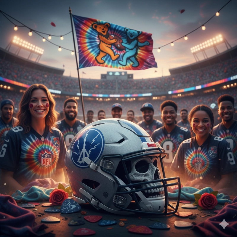 Grateful Dead x NFL How Jam Band Culture Found a Home in Football Fandom