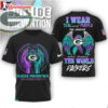 Green Bay Packers NFL x Suicide Prevention Awareness Teal And Purple 3D T Shirt Sweatshirt Hoodie