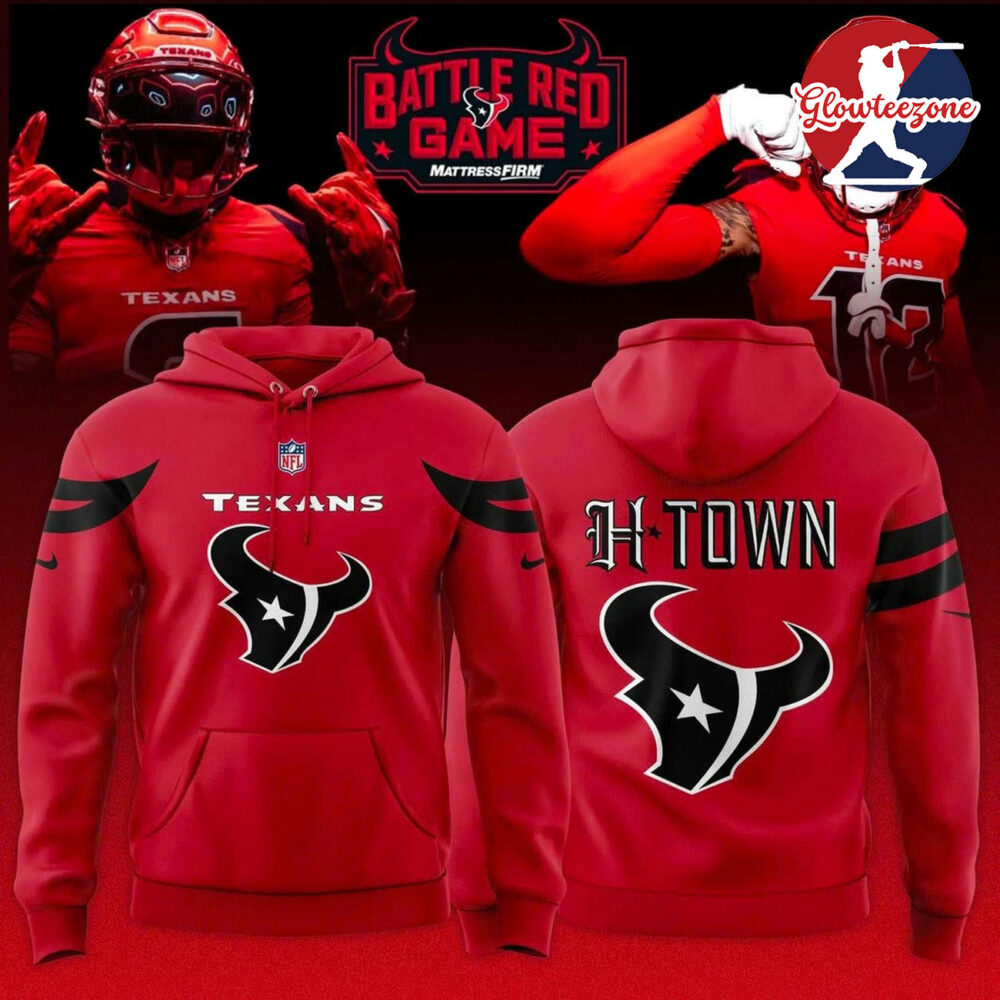Houston Texans Battle Red Game Special Edition Hoodie