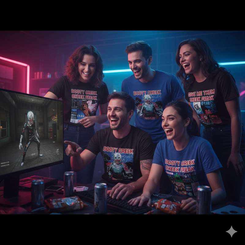 How Booty Creek Cheek Freak Shirts Show Up in Gameplay