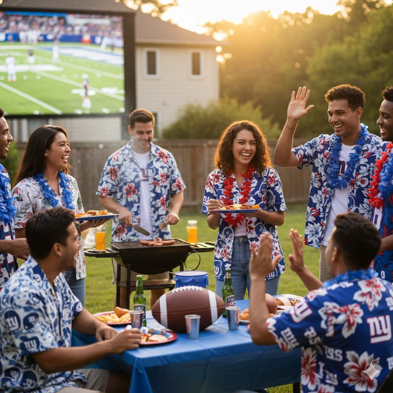 How Giants Hawaiian Shirts Fit Tailgates and Watch Parties