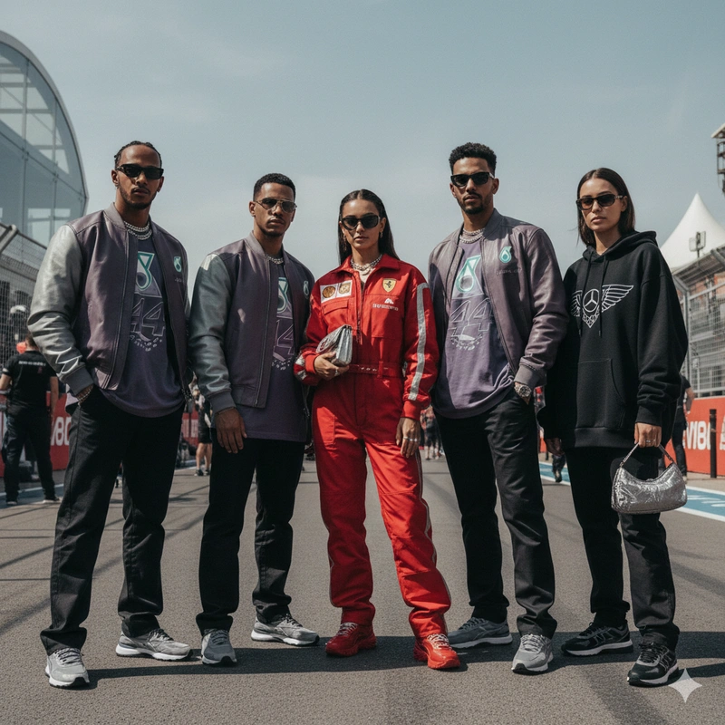 How Lewis Hamilton Shirts Show Up in Fan Outfits at Events