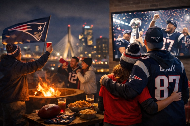 How Patriots Fans Celebrate Super Bowl Season Beyond Game Day