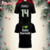 I Love Sam Darnold Bowl LX Two Sided Shirt