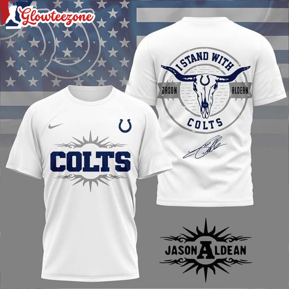 Indianapolis Colts NFL Jason Aldean All Over Print Shirt