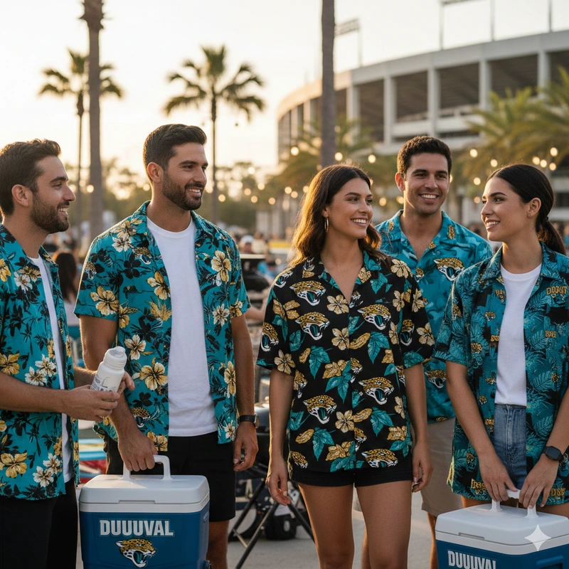 Jacksonville Jaguars Hawaiian Shirt Designs and Prints